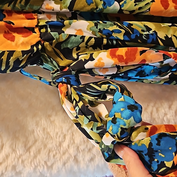 Bloomchic Dress size 12 Floral Tiered Dress - Picture 8 of 15